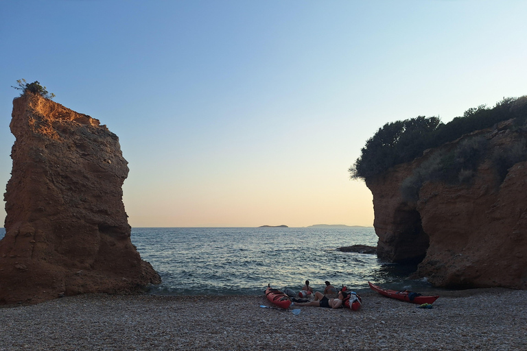 Athens: Athenian Riviera Kayaking and Snorkeling Tour