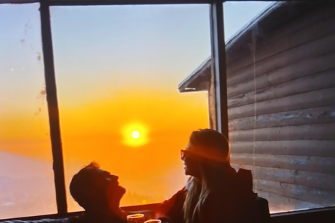 Santiago: Sunset in the Andes with a picnic Santiago: Sunset in the Andes with picnic