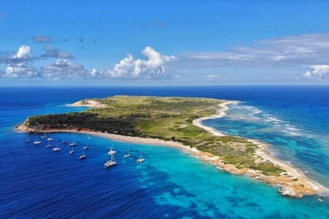 St. Martin: Snorkeling Day Trip by Boat to Tintamarre and Creole Rock St. Martin: Snorkeling Boat Excursion to Tintamarre and Creole Rock