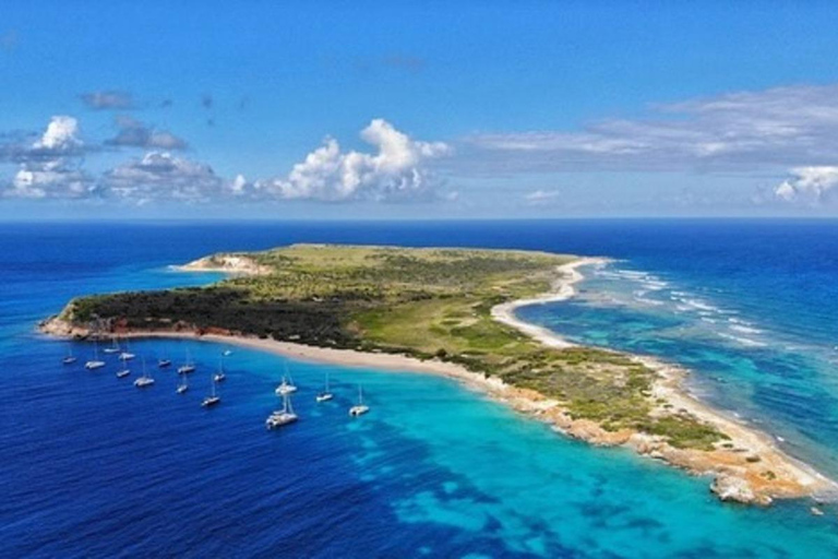 St. Martin: Snorkeling Day Trip by Boat to Tintamarre and Creole Rock St. Martin: Snorkeling Boat Excursion to Tintamarre and Creole Rock