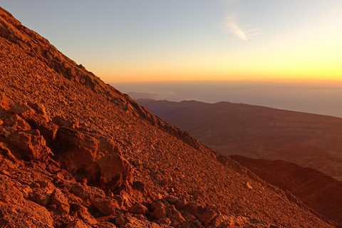 Hiking Summit of Teide by night for a sunrise and a Shadow Climbing Summit of Teide by night for a sunrise and a Shadow