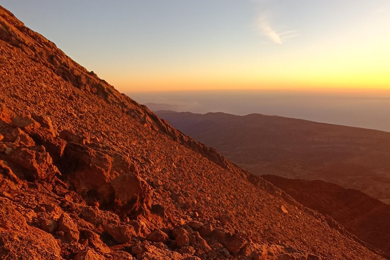 Hiking Summit of Teide by night for a sunrise and a Shadow Climbing Summit of Teide by night for a sunrise and a Shadow