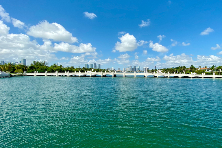 Miami Boat Tour : Mansions & Skyline with optional Pick-up PARTIAL PAYMENT | Miami Boat Tour