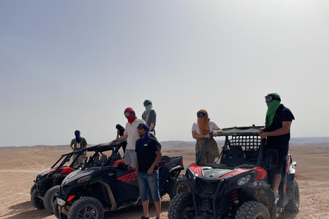 Marrakesz: Agafay Desert Dinner Show, przejażdżka na wielbłądzie, 1-godz. Buggy