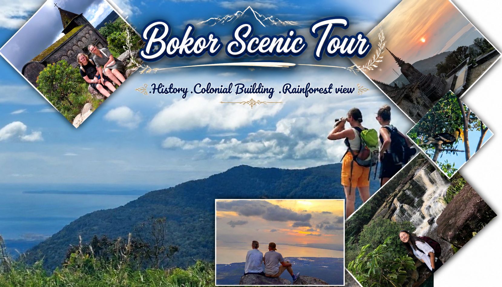 Kampot: Bokor-Berg – klassische Tour oder Sonnenuntergangstour