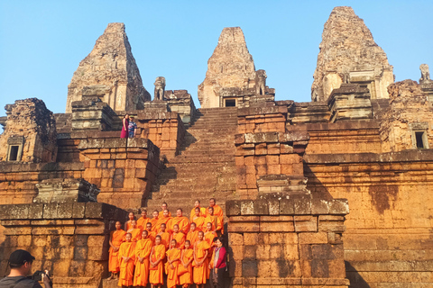 Siem Reap: Jednodniowa wycieczka do Angkor Wat i świątyni Banteay Srei