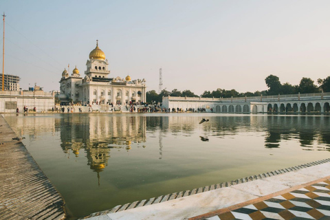 Desde el aeropuerto IGI: Visita guiada de la Vieja y Nueva Delhi en escalaVisita de 8 horas a la Ciudad Vieja y Nueva Delhi