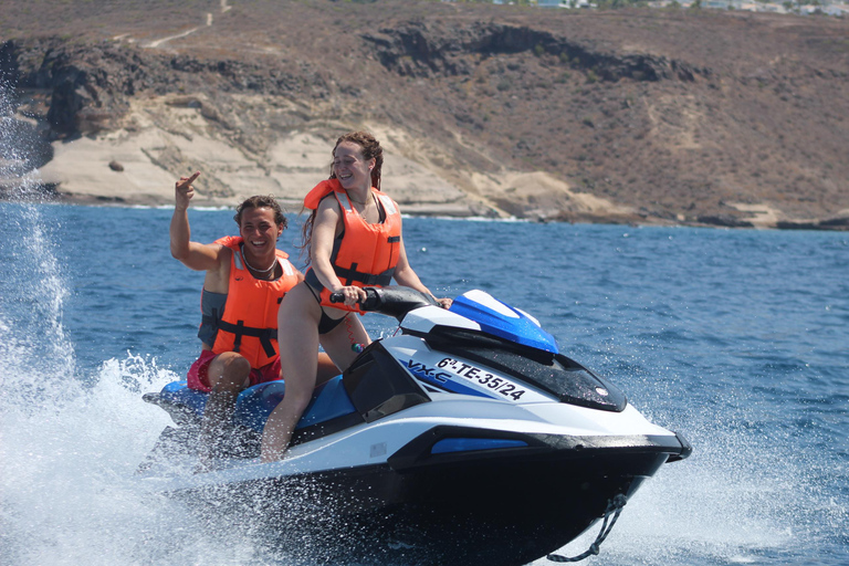 Tenerife: Jet Ski Guided Tour Discovery the Coastline Tenerife: Jet Ski Guided Tour for 1 Person Only