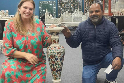 Agra Handicraft & Marble Inlay Shopping Tour Agra Handicraft Shopping Tour w/ Marble Inlay Demonstration