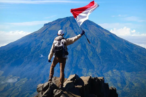 From Yogyakarta: Mount Sindoro Hiking Tour with Guide Mount Sindoro Hiking Camping 2D1N Tour with Guide