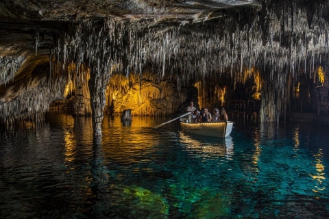Grottes de Drach : entrée, concert de musique et excursion en bateauGrottes de Drach : visite du billet, concert de musique et excursion en bateau
