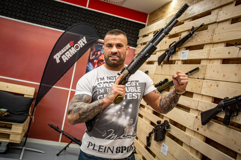 Prague: Shooting experience with the best weapon selectionAffordable EXCLUSIVE PACKAGE (NO TRANSPORTATION &amp; NO SNACK)