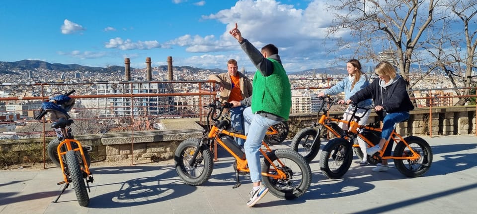 Barcelona Montjuic E Bike Tour Las Mejores Atracciones Getyourguide