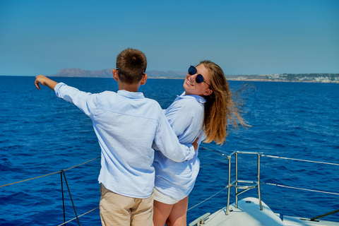 Ierapetra: All-inclusive Catamaran Cruise to Chrissi Island Morning Cruise wW/Transfer from Elounda, Ag.Nikolaos, Istron