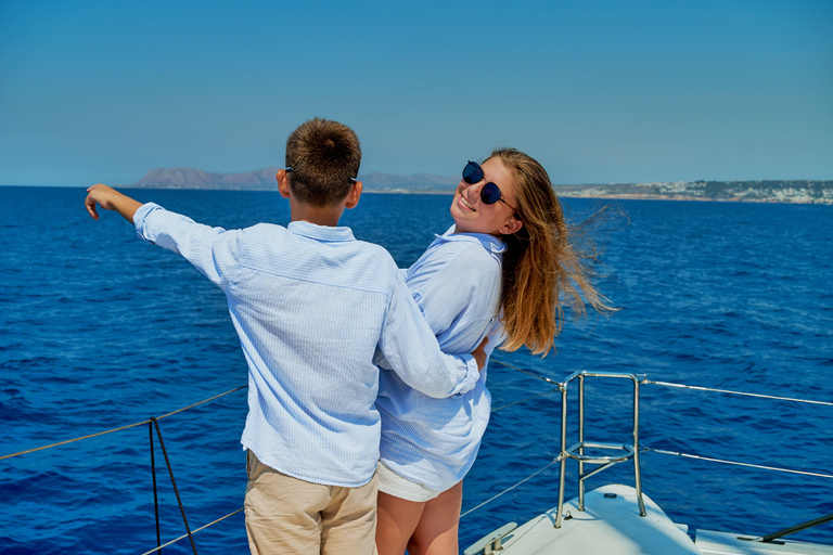 Ierapetra: All-inclusive Catamaran Cruise to Chrissi Island Morning Cruise wW/Transfer from Elounda, Ag.Nikolaos, Istron