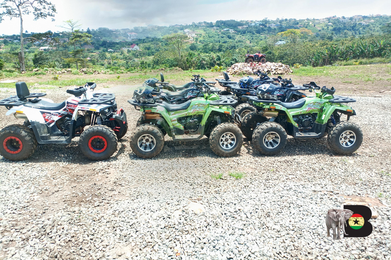 Accra: Quad Biking, Waterfall, and Botanical Garden Day Tour