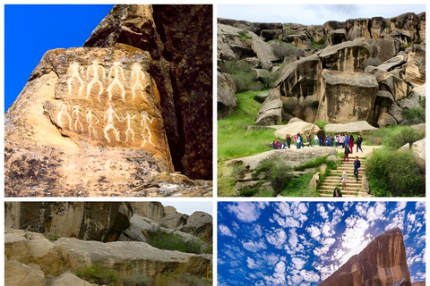 Bakou : Gobustan et Absheron avec visite de la montagne de feu