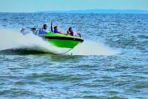 Entebbe: Lake Victoria Jet Ski, Speedboat, & Tubing Tour