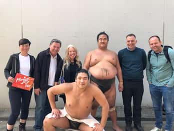 Sumo Training Tour with Ringside Seat and Photo Shoot