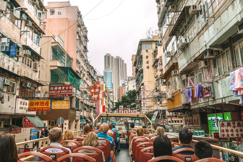 Hong Kong: ponte di osservazione sky100 e autobus Hop-on, Hop-off