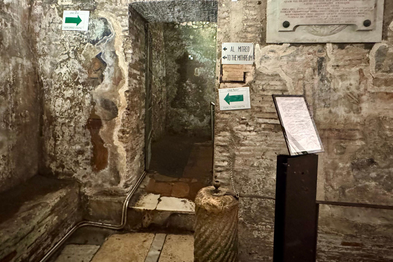 Rome's Hidden Underground Excavations & Colosseum Tour