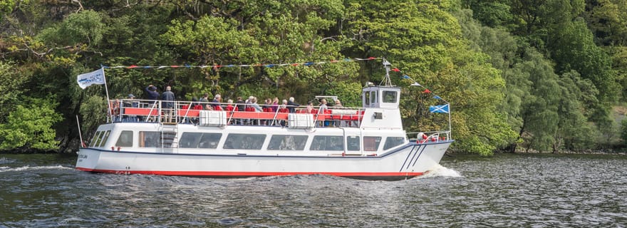 Croisière panoramique sur le Loch Katrine - Parc national des merveilles naturelles