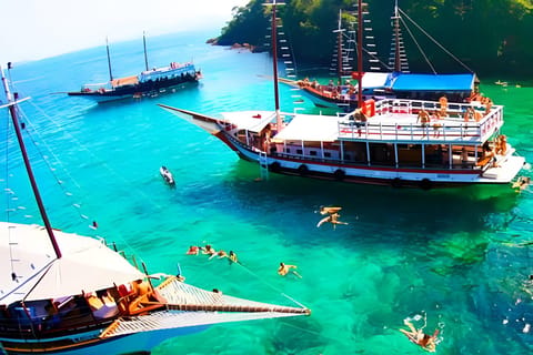 Full day in Ilha Grande - BY BOAT