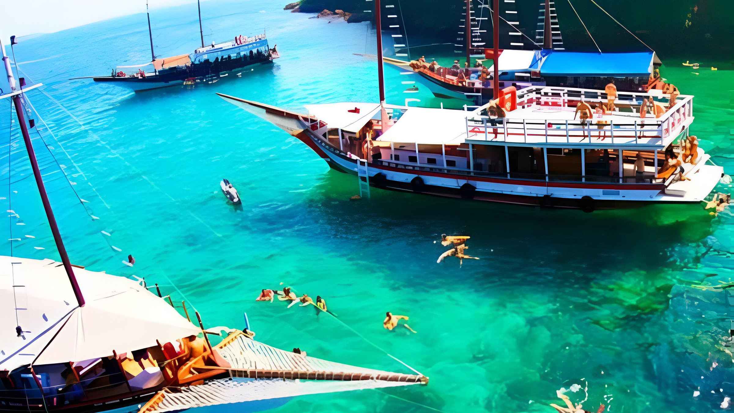 Dia completo em Ilha Grande – COM BARCO