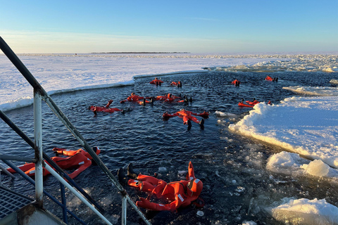 Rovaniemi: Icebreaker Arktis Cruise with Ice Floating Pick-up from Santa’s Igloos (Joulumaankuja 8, Rovaniemi)