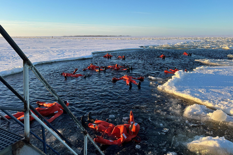 Rovaniemi: Icebreaker Arktis Cruise with Ice Floating Pick-up from Santa’s Igloos (Joulumaankuja 8, Rovaniemi)