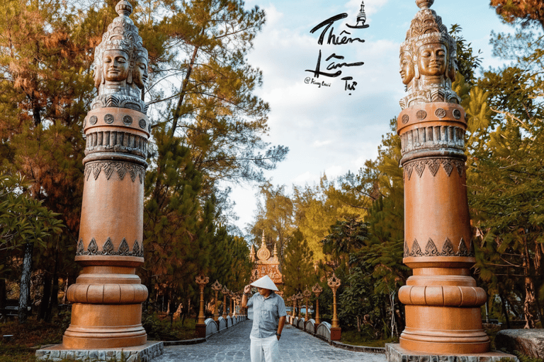 顺化隐秘瑰宝：秘密宝塔与素食午餐私人：法语