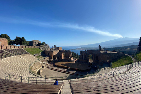 Taormina: private tour di un giorno con pick-up da Catania