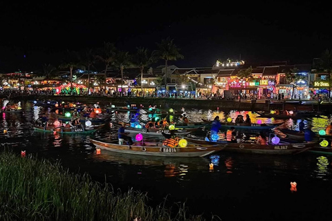 Giungla di cocco - Hoi An- Giro in barca e rilascio di lanterne floreali