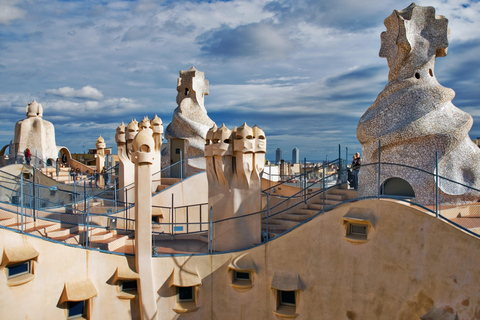 Barcelona: Sagrada Familia, Modernisme en Rondleiding door de Oude StadTour in het Engels