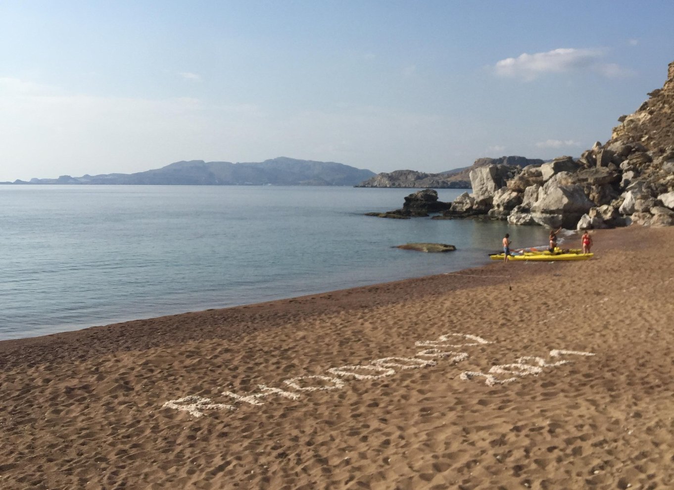 Havkajak på Rhodos "I piraternes fodspor"