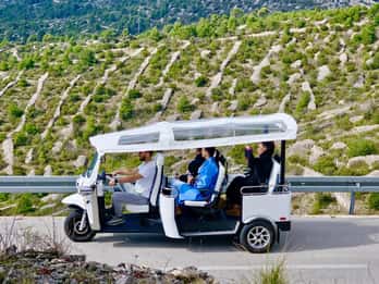 Hvar Island: eTuk Tuk Adventure Tour with a Guide
