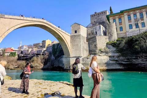 From Makarska: Small-Group Mostar & Kravice Day Trip