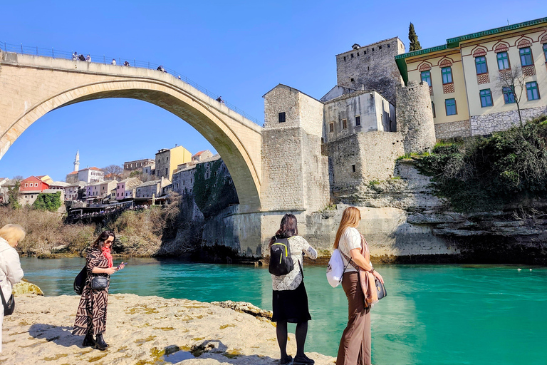 From Makarska: Small-Group Mostar & Kravice Day Trip