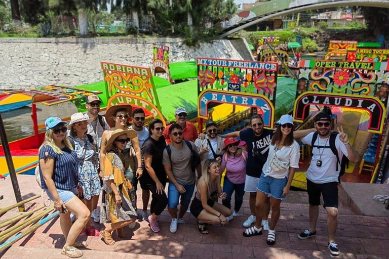 Mexico : visite de Frida Kahlo, Xochimilco et Coyoacán