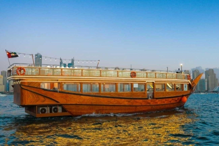 Marina Dhow Cena Crucero Dubai Con Traslado Privado