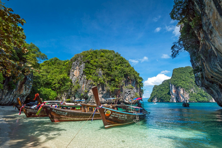 Krabi: Hong Island Longtail Boat, Pickup, Snorkeling & Lunch