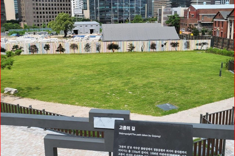 Séoul : visite à pied du patrimoine du palais DeoksugungVisite privée avec guide historique anglophone