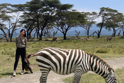 Nairobi: Crescent Island Walking Safari and Lake Naivasha Shared: Crescent Island and Lake Naivasha without Entry Fee