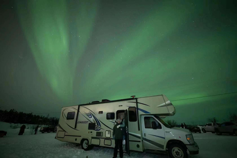 Luxury Motorhome Aurora Chasing Tour Small Group and Private