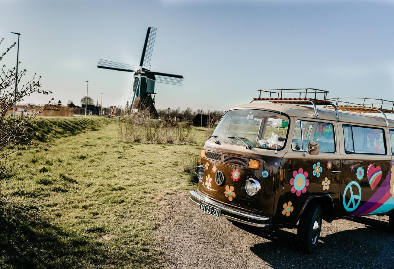 Hoogblokland: VW-T2-Bus-Verleih mit malerischer Strecke