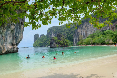 Krabi: jednodniowa wycieczka łodzią typu Longtail na wyspy Hongkong