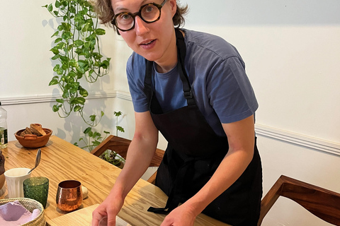 Mexico City: Salsa and Tortilla-Making Class with Drinks Rooftop artist's studio class