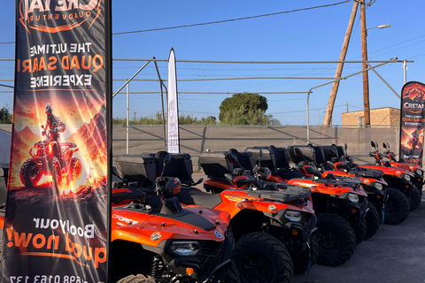 Chania: ATV - Quad Safari Adventure & olive oil tasting