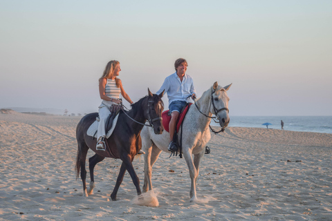 Melides: Ridning på Melides Beach