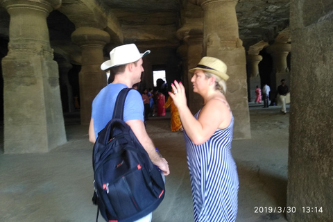 Mumbai: Cavernas de Elephanta com tour guiado por profissionaisCavernas de Elephanta em Mumbai com tour guiado por profissionais